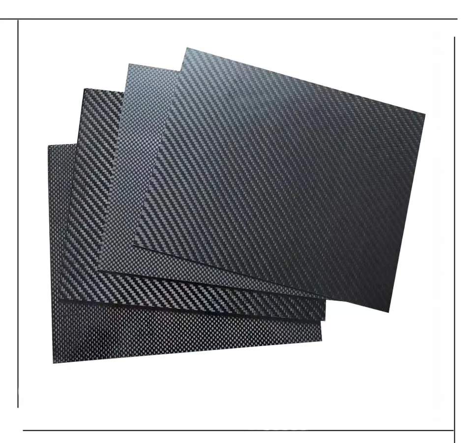 Carbon fiber plate   3K Plain light  Twill matte