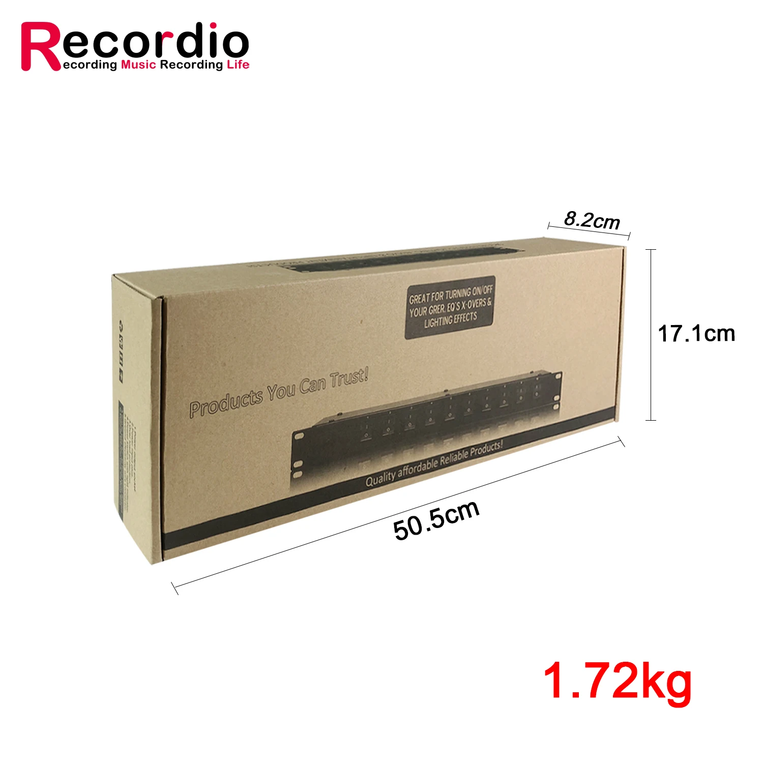 GAX-1016 Professional 10 Channel High Power Equipment Power Supply Controller Air Switch Power Sequencer