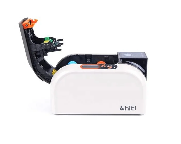 Best Selling Hiti Sublimate Thermal USB Ethernet Single Sided PVC Card Printing Machine