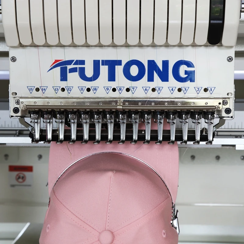 8 heads embroidery  machine 8 heads flat embroidery machine 8 heads cap embroidery machine for sale