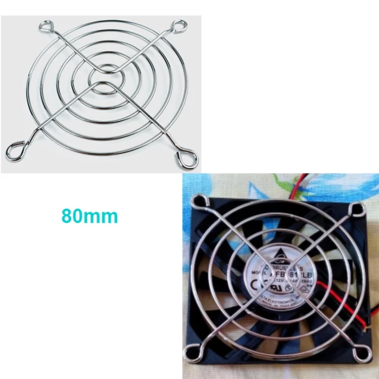 
Wholesale factory high quality 80mm iron fan guard 