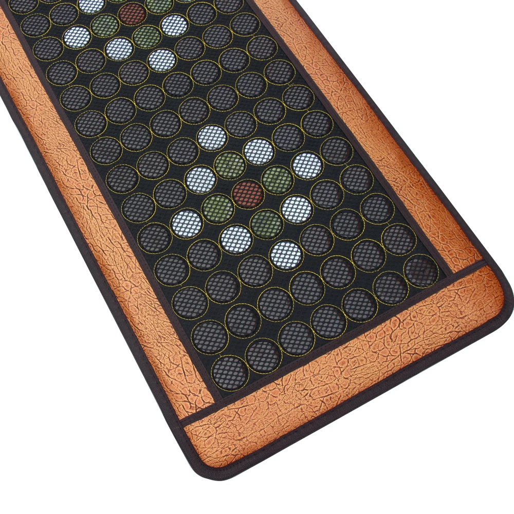 Турмалиновый германиевый Нефритовый камень фотонный матрас для сна хорошо нагревающийся Массажный коврик для кровати