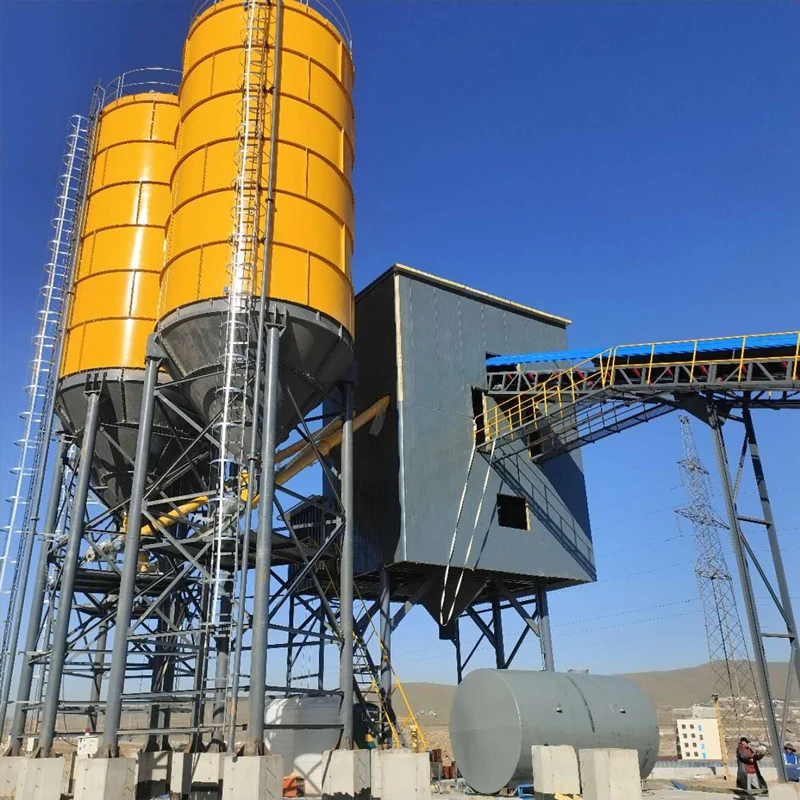 2025 Upgrade large capacity and high efficiency ready mix batching plant