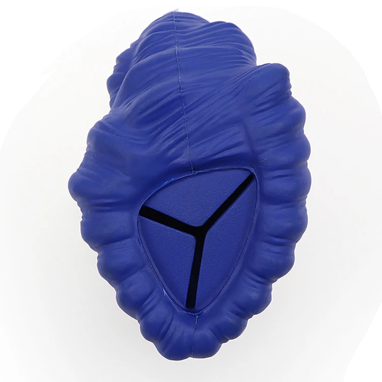 
Natural Rubber Conch Shaped Pet Toy Dental Care Pet Chew Ball Biting Resistant Toy 