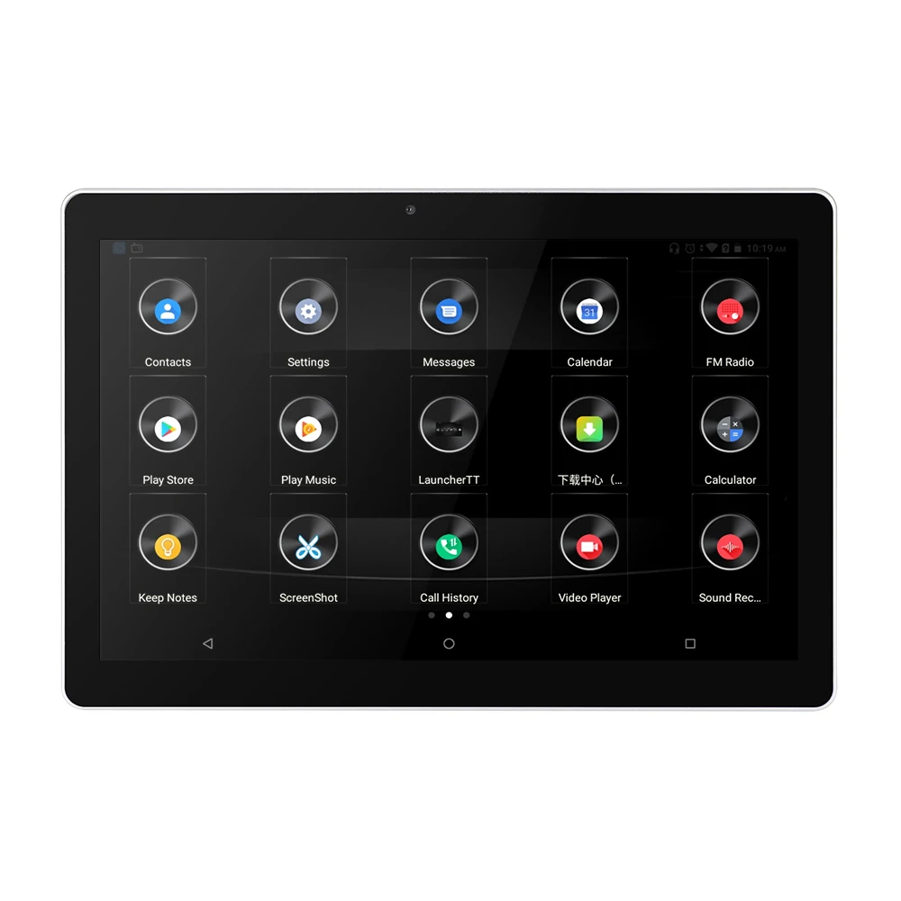 Private mould android car headrest monitor for mercedes Quad core 16GB Touchscreen Car headrest monitor android