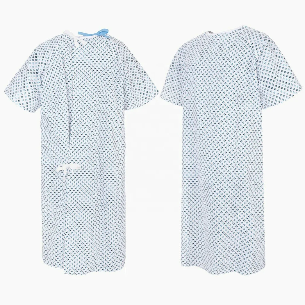 Custom Hospital Unisex Patient Wear Gown