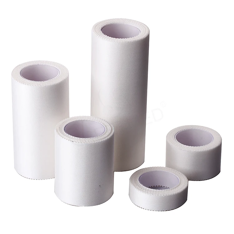 CE ISO Approved Medical White Skin Colored Adhesive Silk Surgical Tape