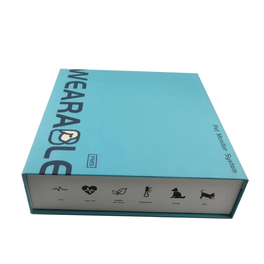 New arrival for simple elegant folding christmas gifts packaging paper boxes