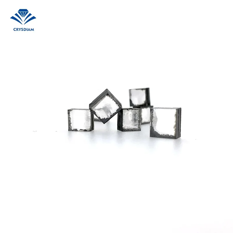 CRYSDIAM SQUARE 10ct Cvd uncut diamond cvd diamond cvd rough diamond