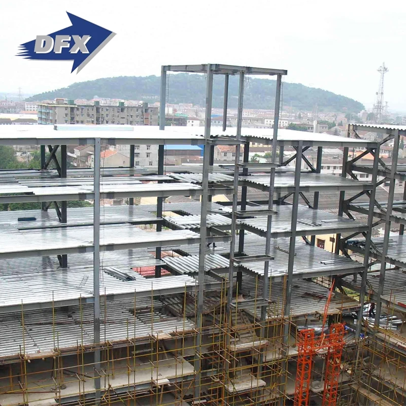 Qingdao Manufacturer Structural Steel Fabricator Supplied Prefab Steel Structure Factory Office Building Free Design