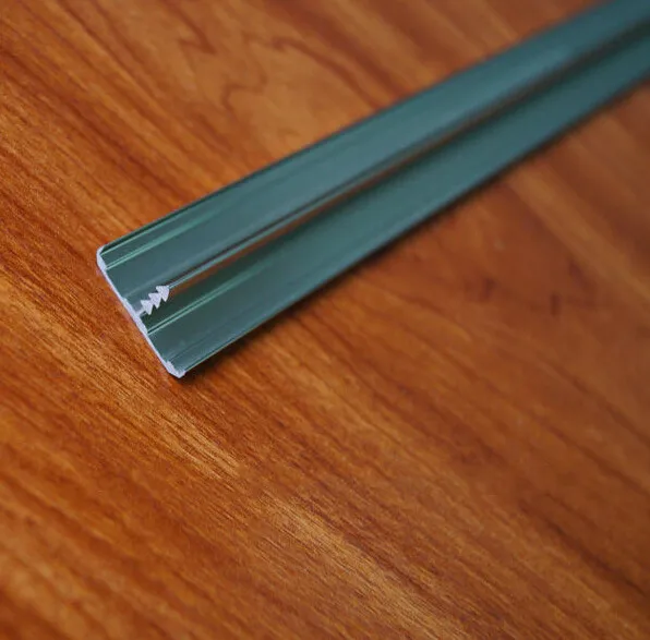 Aluminum Cabinet Door Frame Edge Banding T Profiles/ Trims for MDF