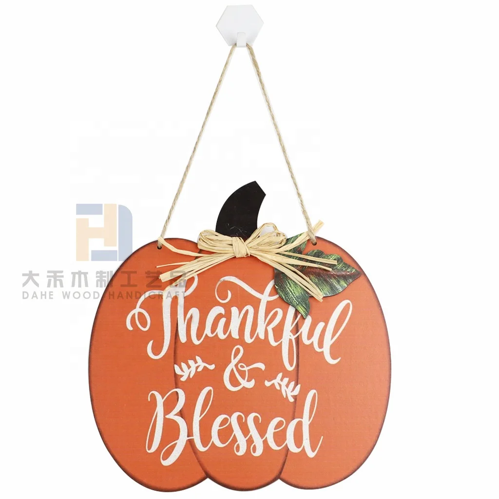 High Quality Wooden Board Plaques Crafts for Halloween Home Party Porch Hanging Decoration Door Wall Signs