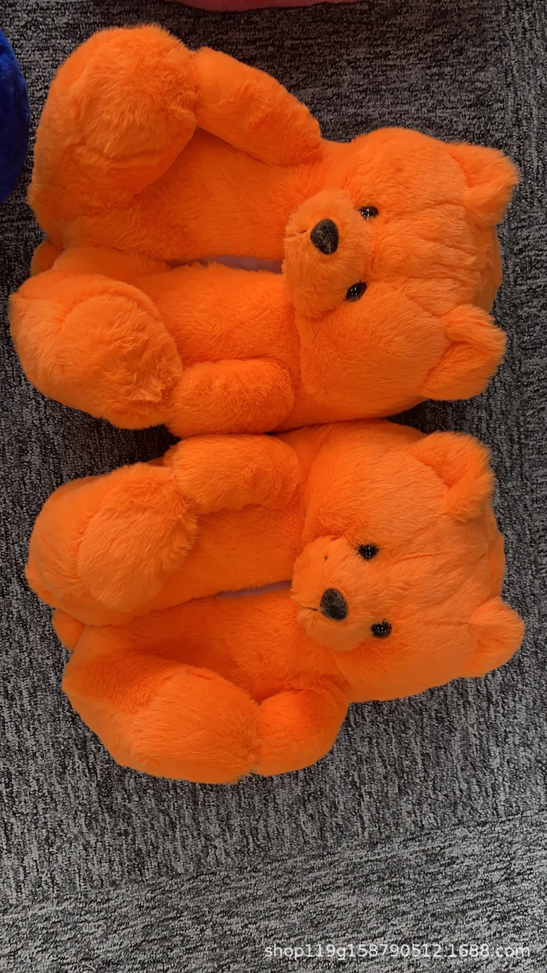 
NEW COLOR furry women Teddy Bear Slippers Women Fuzzy Teddy Bear House Slippers teddy bear slippers 