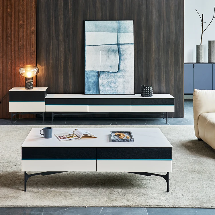 Excellent Quality Luxury Cabinet Set Tv Stand Living Room Furniture Luxury