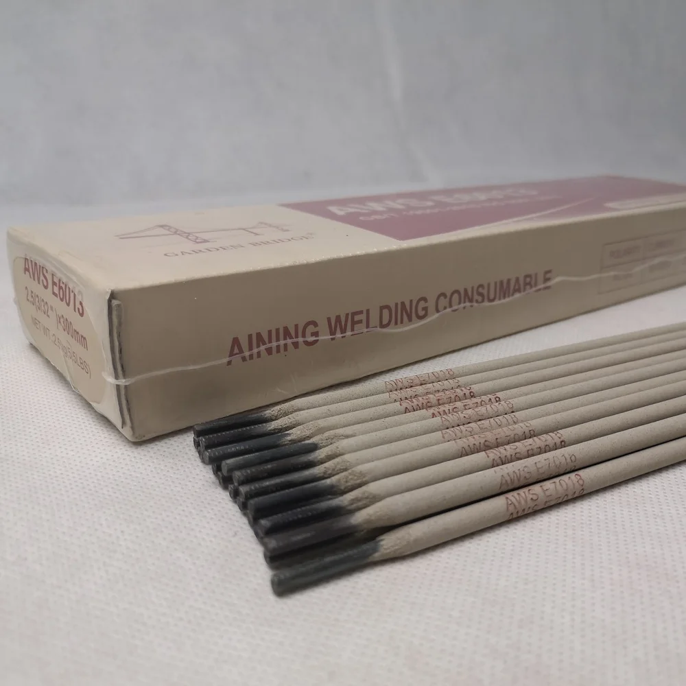 
golden bridge welding electrode e6013 welding rod 