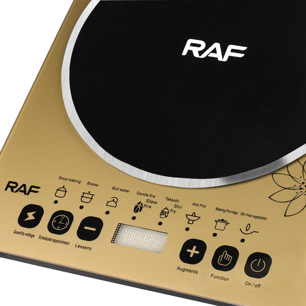 Rapid Therm 2000w Portable Electric  Induction Cooktop Hot Plate Induction Burner Easy Clean