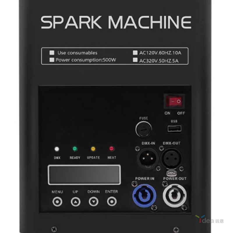 Brand new portable electronic battery remote control 600W wedding stage fireworks machine in stock