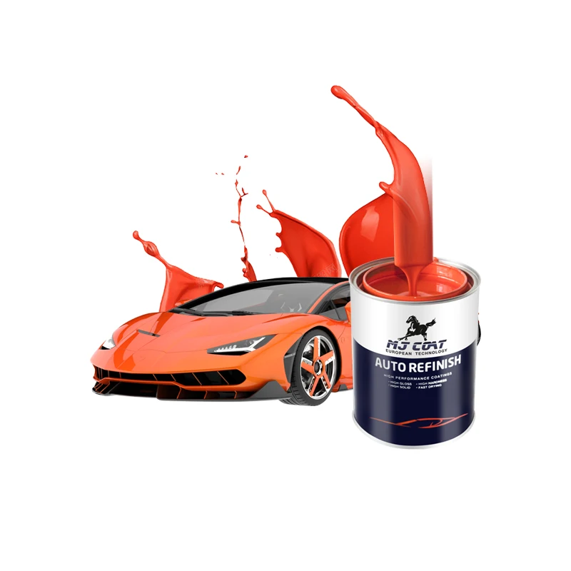 MJ COAT Middle Solid Matte Clear Coat Car Paint 1K Pearl Colors Car Paint