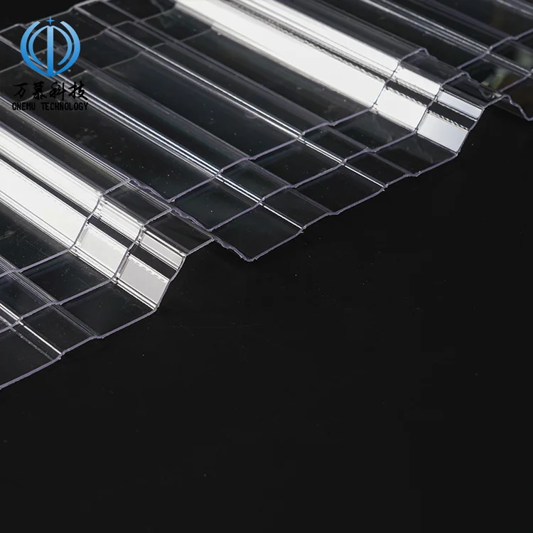 Reinforced Skylight Roof Panel Plastic Clear Polycarbonate Corrugated Roofing Sheet With Modern Style