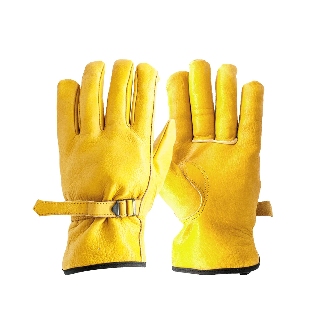 GLOVEMAN Industrial Safety Work Leather Welding Driving Gloves