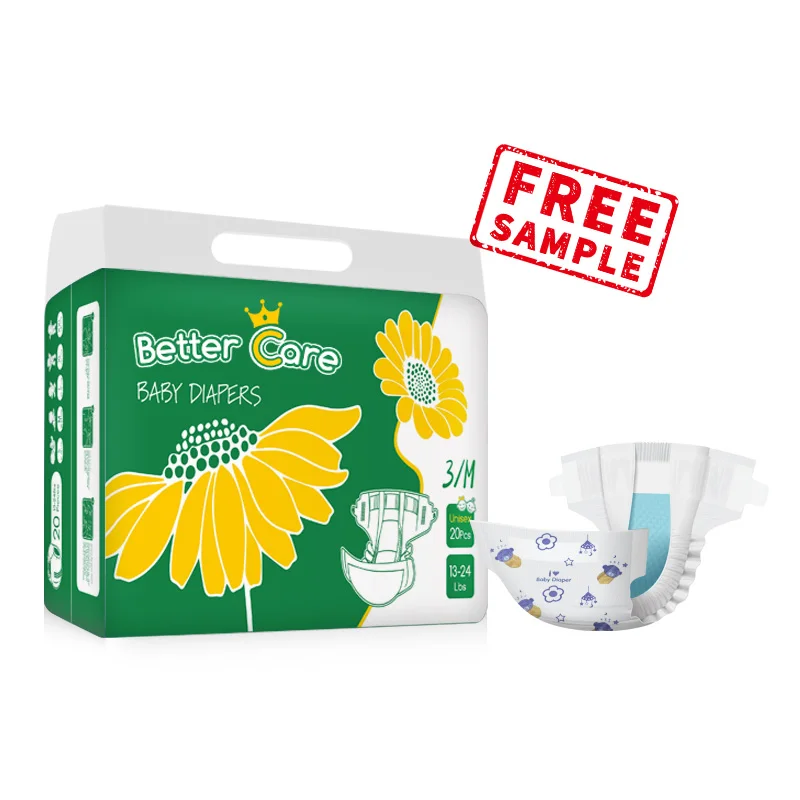 OEM Fraldas Couche Bebe En Gros Descartavel Sweety Baby Disposable Diaper Pant Nappies Pampering Baby Diapers For Children
