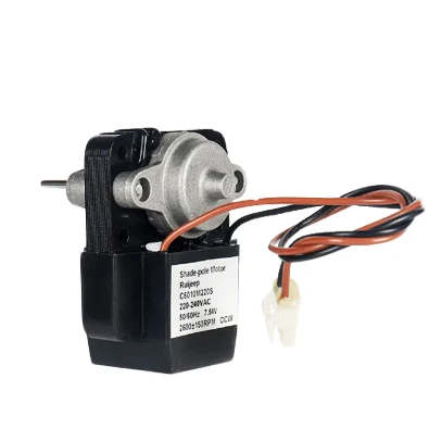 Hot Selling Electronic Fridge Parts AC 220-240V 7.5W Refrigerator Fan Motor Shaded Pole Motor