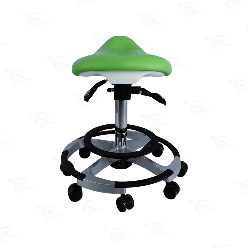 Most Popular Dental Doctor Assistant Stool Adjustable Height Mobile Chair for Doctor