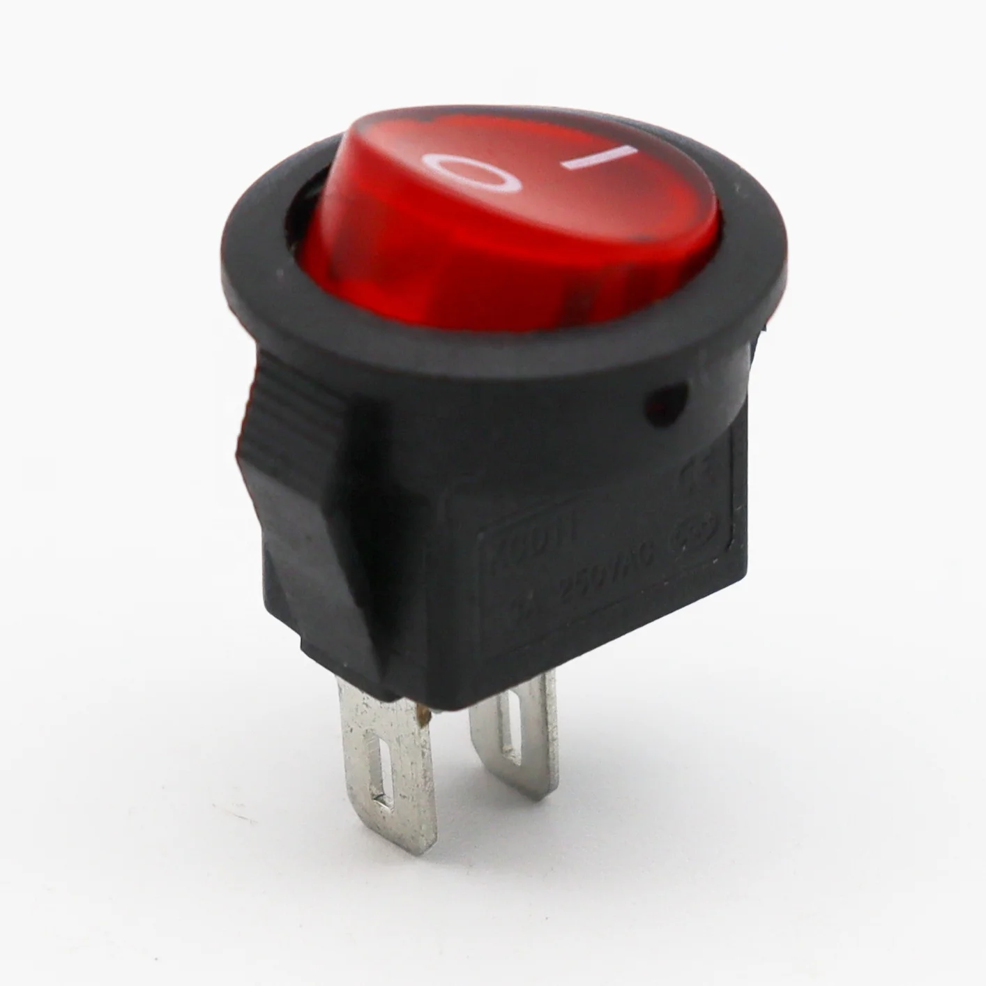 OEM Factory Kcd1-105 N Spst Kcd1-101 On-off Rocker KCD1 Switch 2pin For Sale