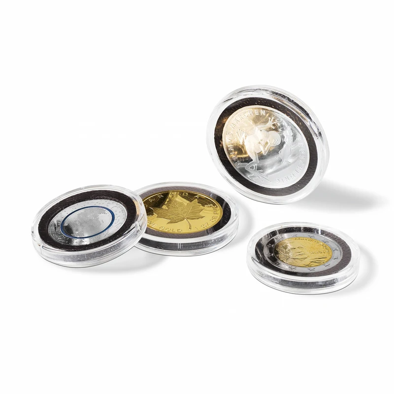 1OZ BAR Box Coin Box Gold and Silver Plastic Transparent Capsule CLEAR Eagle Morgan Acrylic Various Size Coin Collection