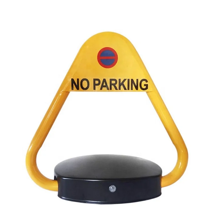 Wholesale cheap Waterproof private car Parking space Fold down Smart Lock Triangle Remote control Automatic Parking Barrier Lock