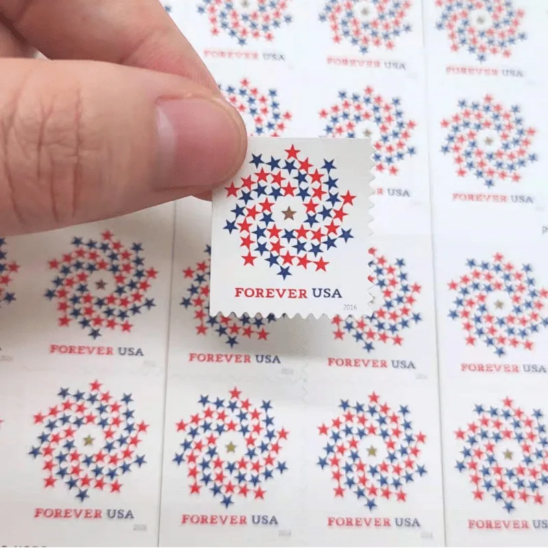 Manufacturers provide customized design forever postage stamps usa forever postage stamps united states postage stamp book