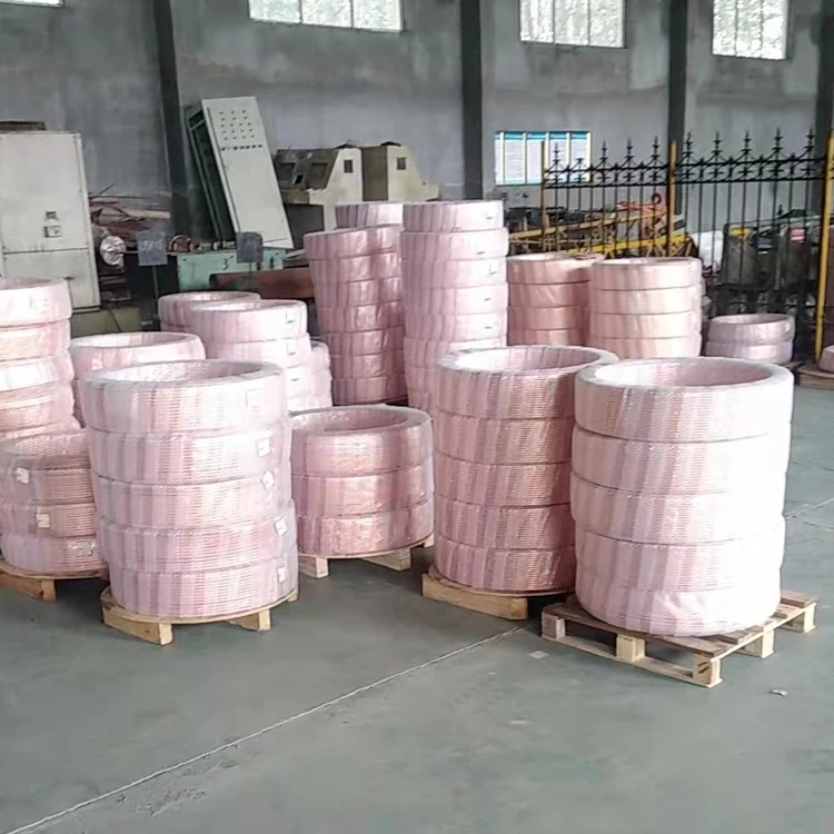 1/2 5/8 5/16 5/6 C12200 air conditioner Pancake copper coil pipe price meter