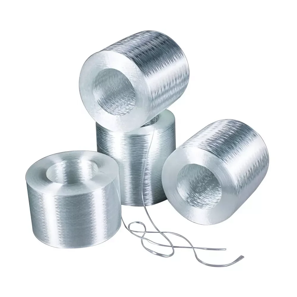 AR Roving Alkaline Resistant Assembled E-glass Spray Up 2400tex 4800tex Glass Fiber Fiberglass Roving
