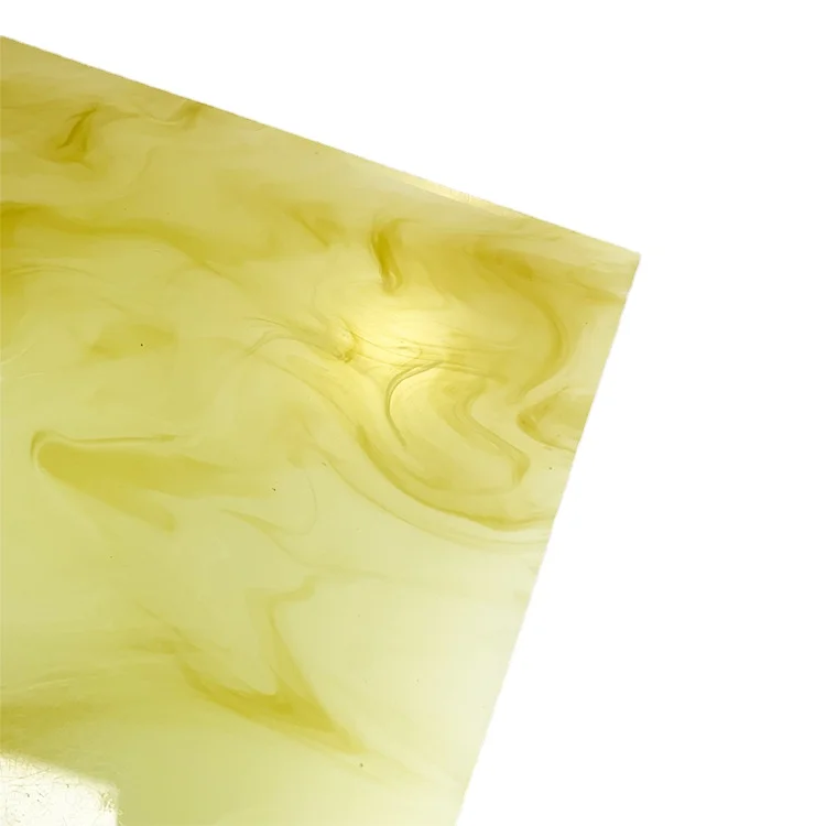 Wholesale 3mm PPMA cast plastic 4ft x 8ft cast Translucent stone acrylic sheet Marble Acrylic Sheet