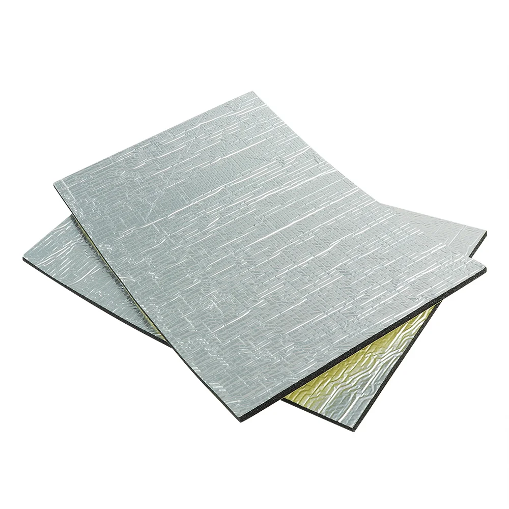 XPE Foam Thermal Insulation Material Double Sided Embossed Aluminum Foil