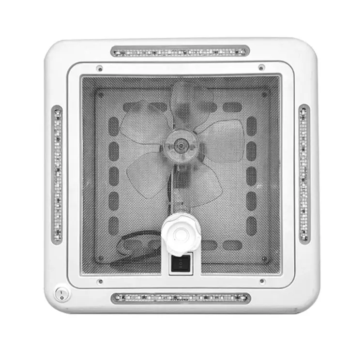 Plastic Dongguan Opening Rv Or Trailer Roof Vent Fan