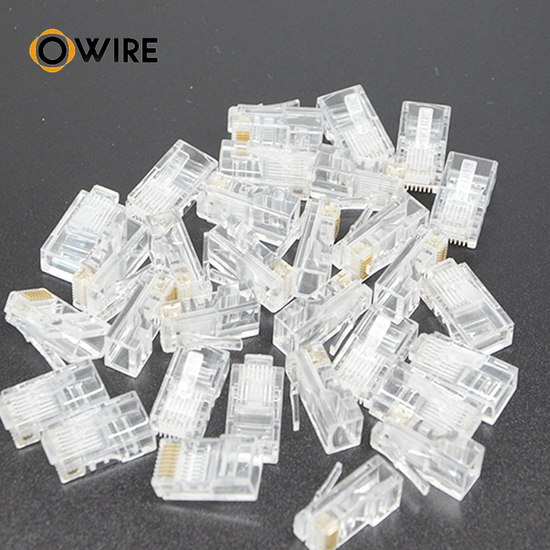  Лучший мини-разъем Cat6 Cat5 Rg45 металлический 8 Pin цена Ethernet Rj45