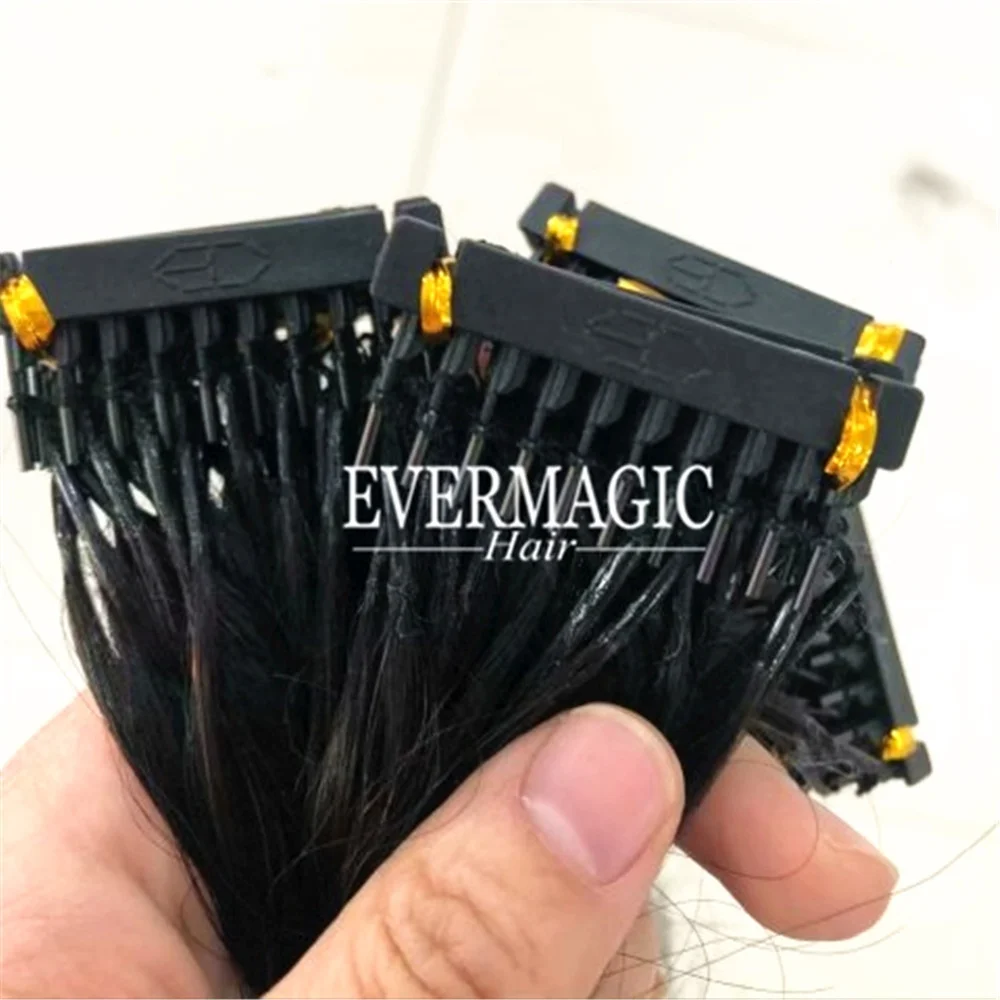 2024 Hot-selling Double Drawn 6D Hair Extension Virgin Remy Cuticle Aligned 6D Human Hair Extension