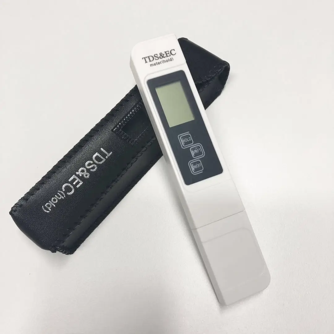 
High Quality Small White LCD Potable Digital Hand Hold Temperature TDS&EC TDS Meter for RO Water Filter Drinking water 