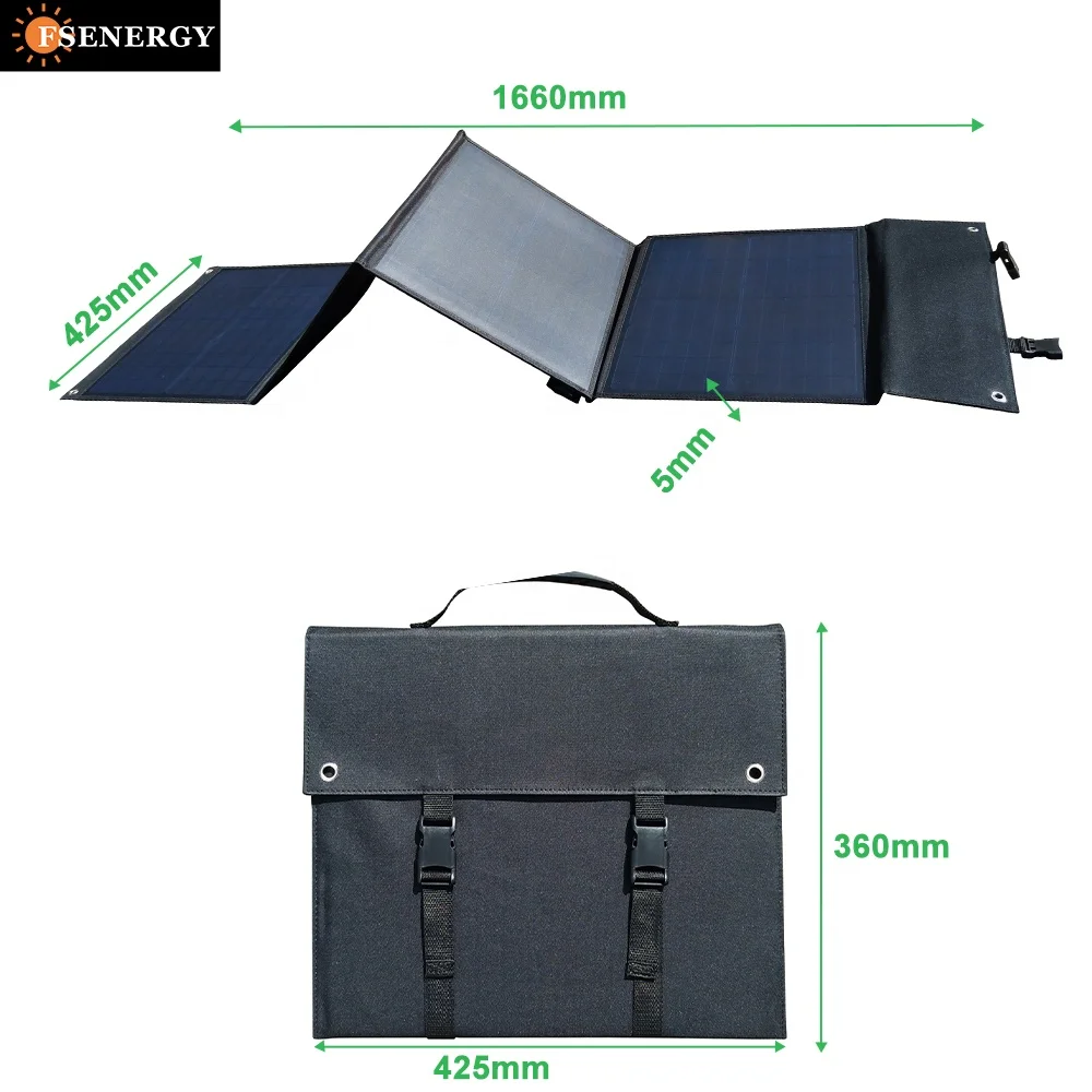 Waterproof 100W 200w Solar Panel Portable Folding Solar Panel 300w 400w Foldable Solar Panel Camping For Portable Power Station