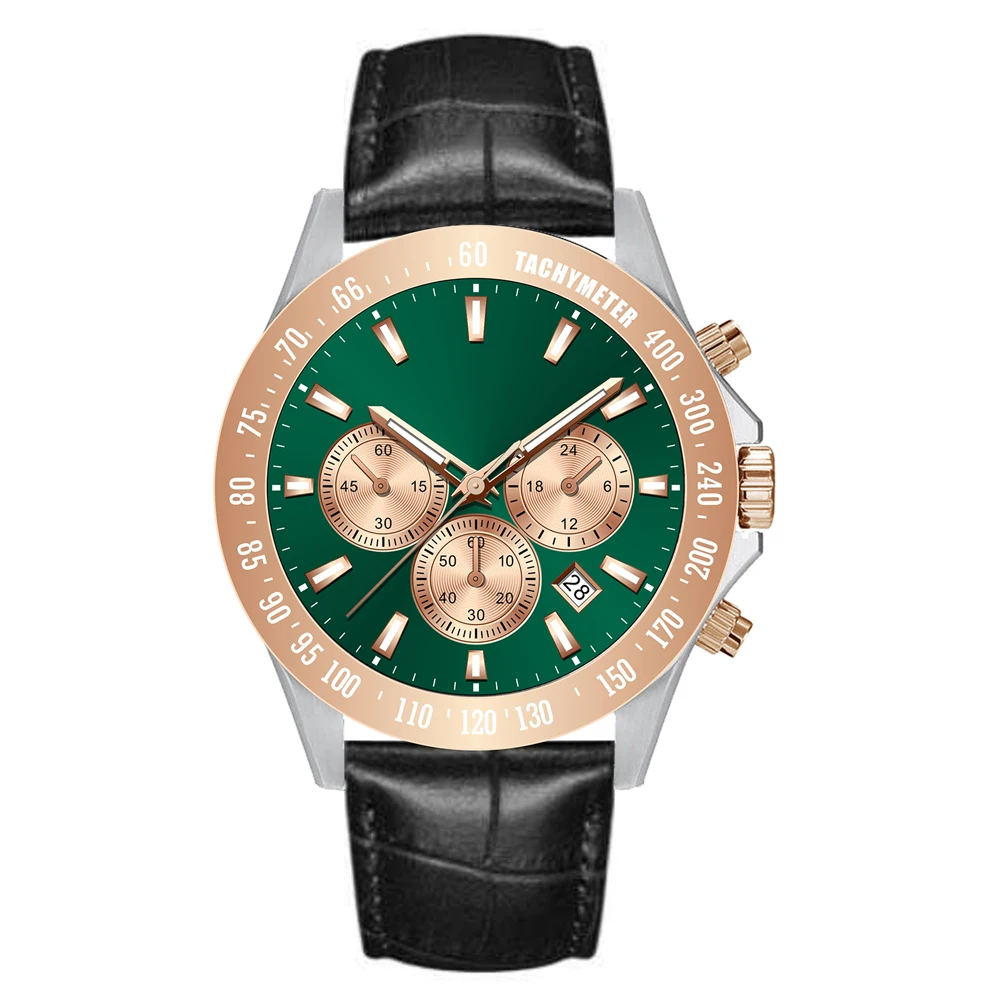 luxury men chronograph watches 2023 waterproof watch stenestel quartz sr626sw price of watch fast delivery in 7 days