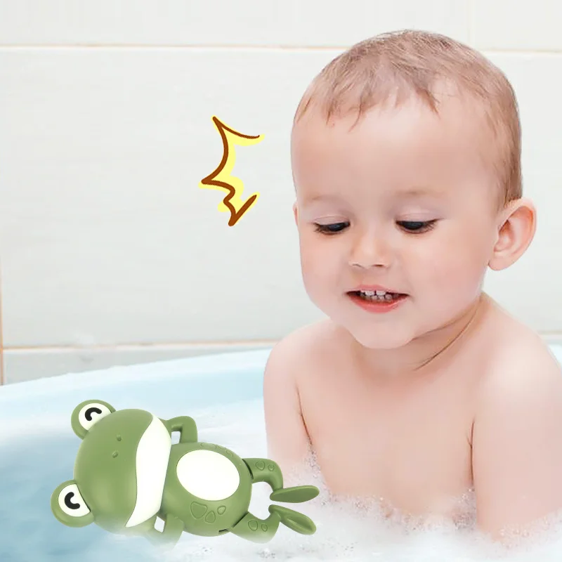  Детская игрушка для ванной водная плавающая лягушка