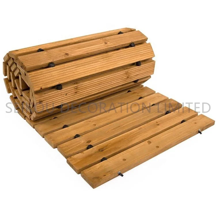 Декоративный деревянный мост для сада