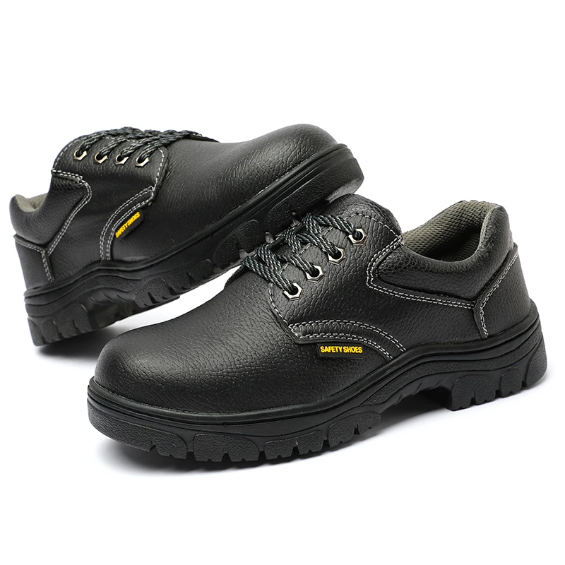 Кожаная защитная обувь со стальным носком, защита ног, промышленная безопасность, рабочая обувь, дышащая обувь для бега