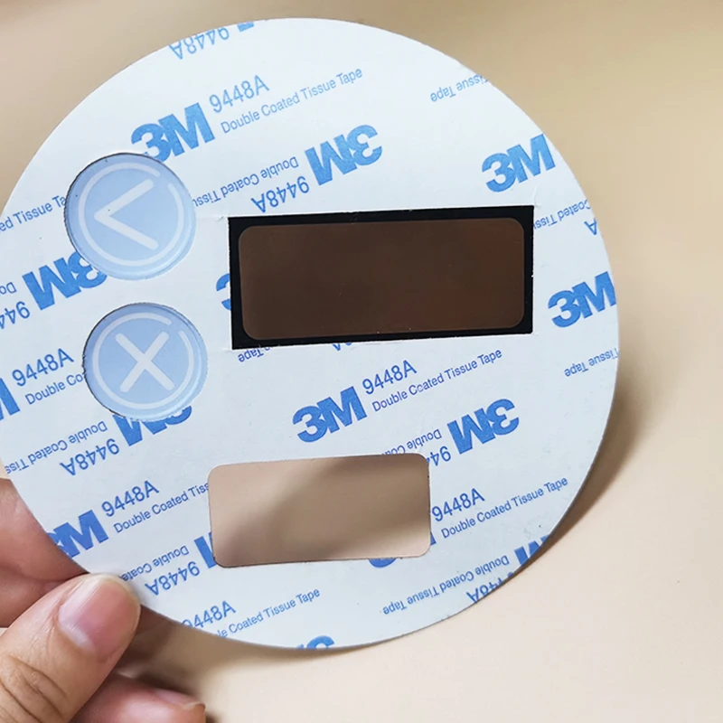 Pet film drum switch home appliance PC electronic control panel screen printed key nameplate