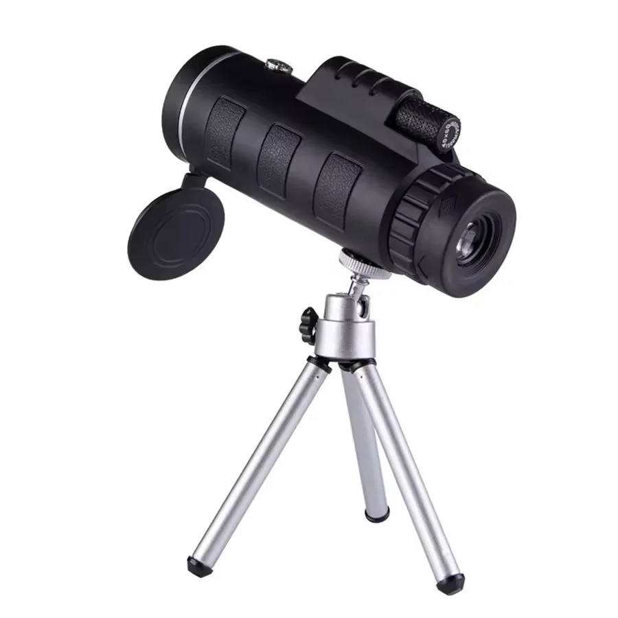 40x60 Zoom Monocular Mobile Phone HD Telescope Telephoto Camera Lens with Quick Smartphone Holder and Tripod for Bird Watching