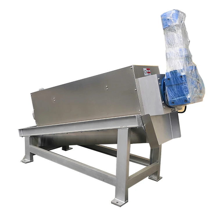 Screw Press sludge dewatering machine used in sludge treatment