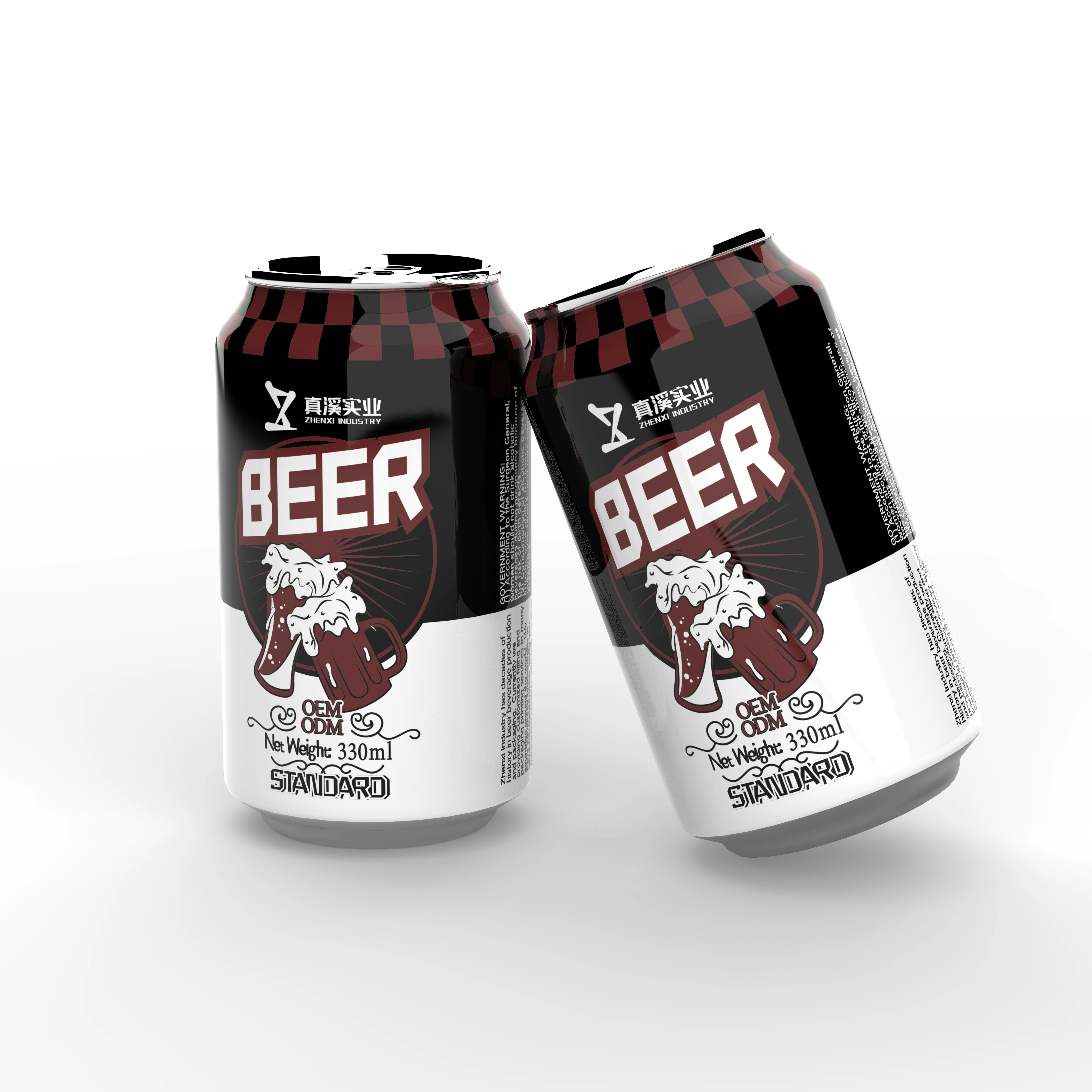 Export-Ready Lager Beer  11.16oz Cans, Alcoholic Beverages, Craft Beer Fermentation Beverage Manufacturer