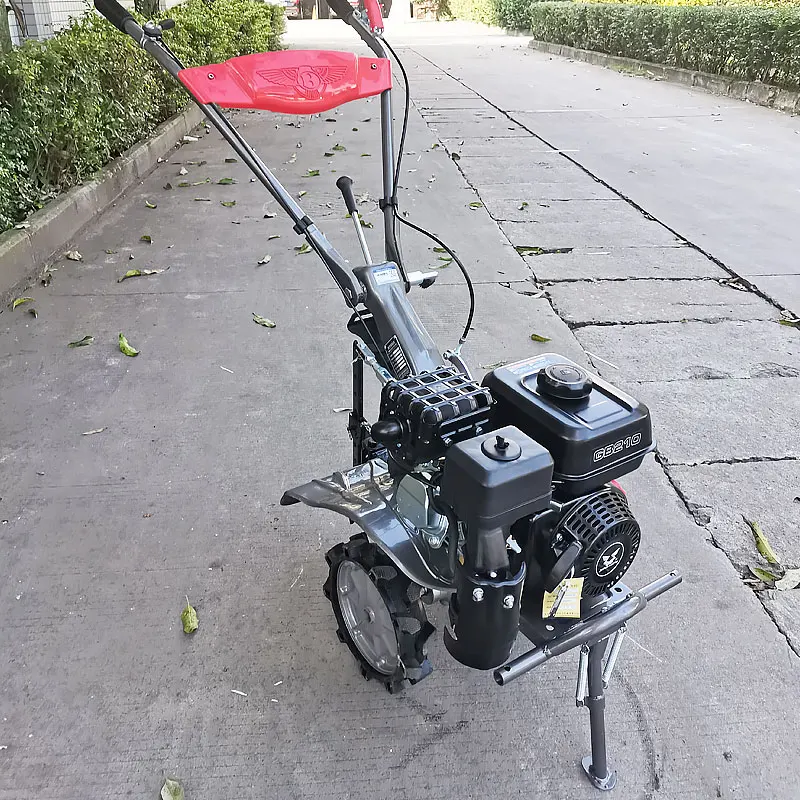 China Farming Trailer Micro Tillage Machine Motor Hoe Tiller Motorized Engine Cultivator Agricultural