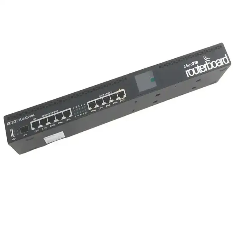 Best Mikrotik RB3011UiAS-RM multi port device ARM architecture CPU router RB3011UiAS-RM